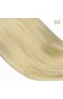 1 Gram 16" Micro Loop Colour #60 Lightest Blonde (25 Strands)